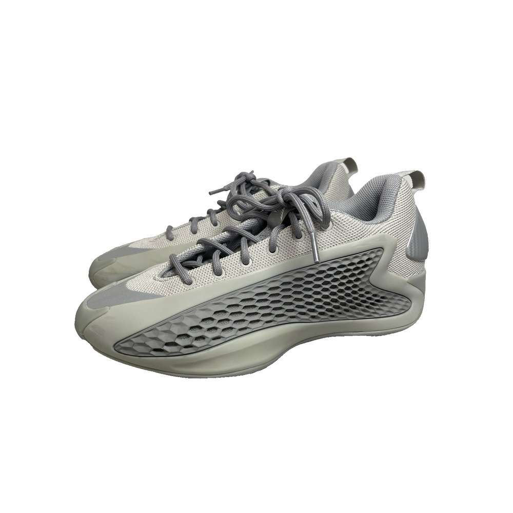 Adidas Anthony Edwards 1 J Basketball Shoes Men's 7 Metallic Gray JS1769